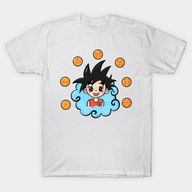 Goku and the Crystal Balls T-Shirt-TOZ